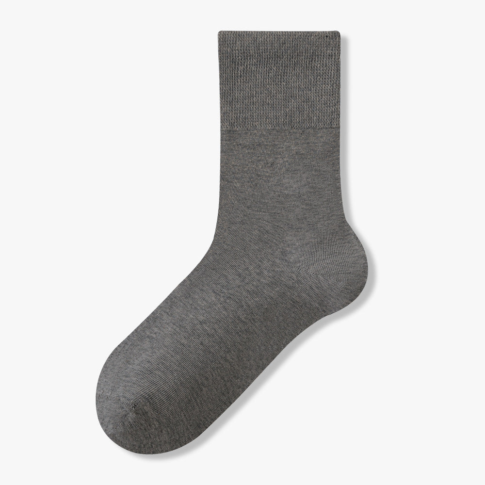 Pure Cotton Antibacterial Mid Calf Unisex Casual Socks