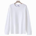 Heavyweight Cotton Oversized Long Sleeve Crewneck T-Shirt