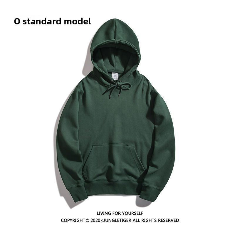 Oversized Fleece Lined Hooded Pullover Sweatshirt