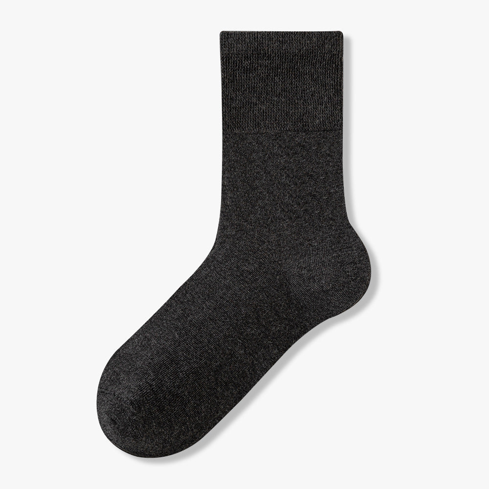 Pure Cotton Antibacterial Mid Calf Unisex Casual Socks