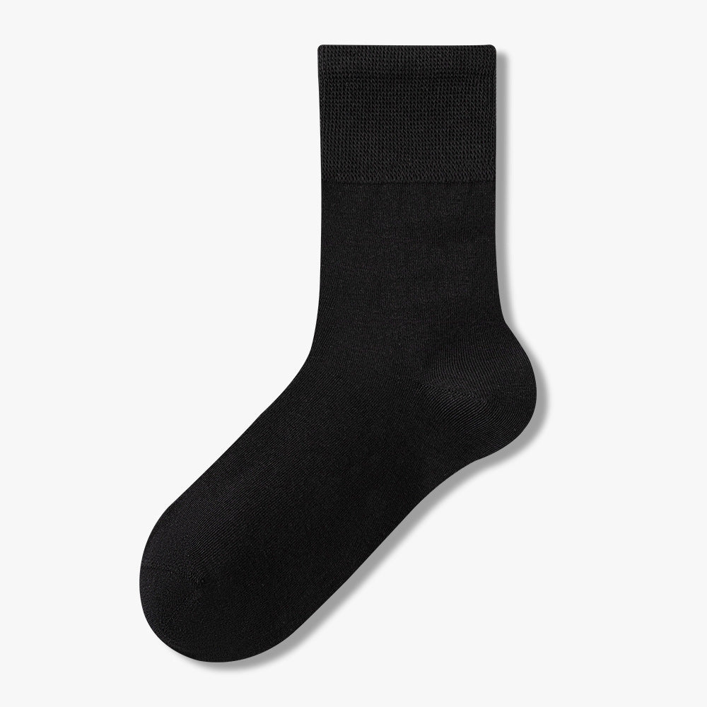 Pure Cotton Antibacterial Mid Calf Unisex Casual Socks