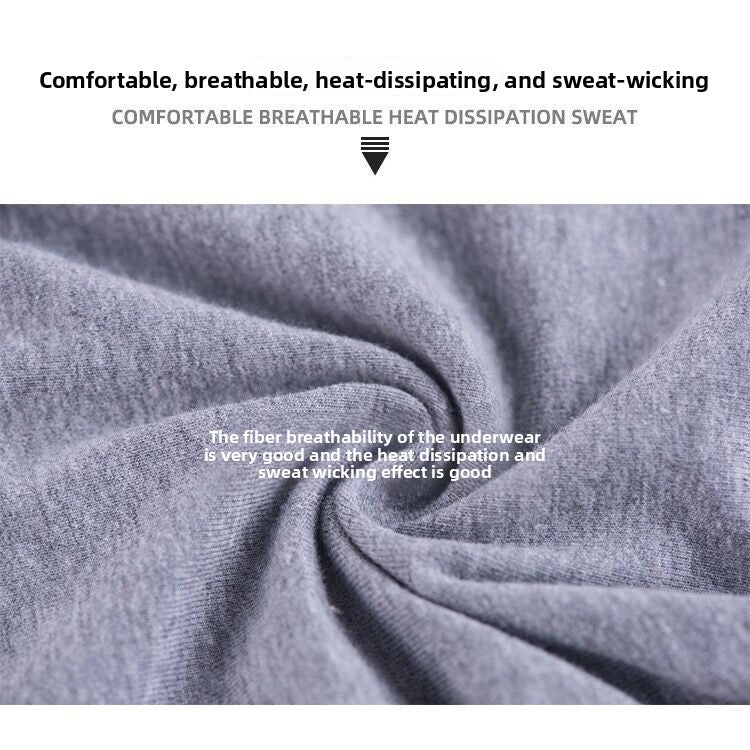 Breathable Quick Dry Mid Waist Sports Men’s Underwear