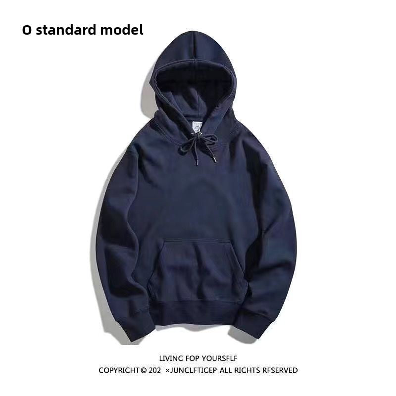 Oversized Fleece Lined Hooded Pullover Sweatshirt