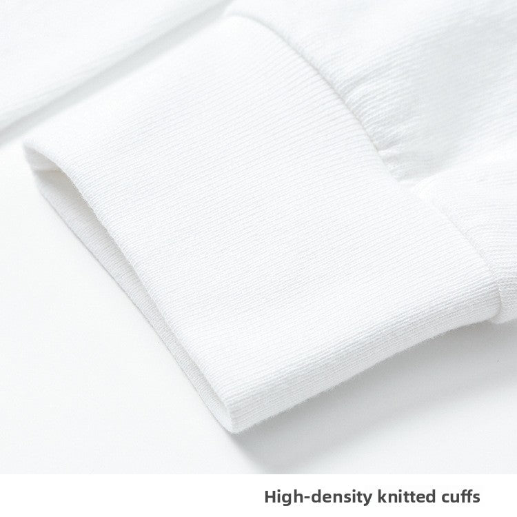 Heavyweight Cotton Oversized Long Sleeve Crewneck T-Shirt