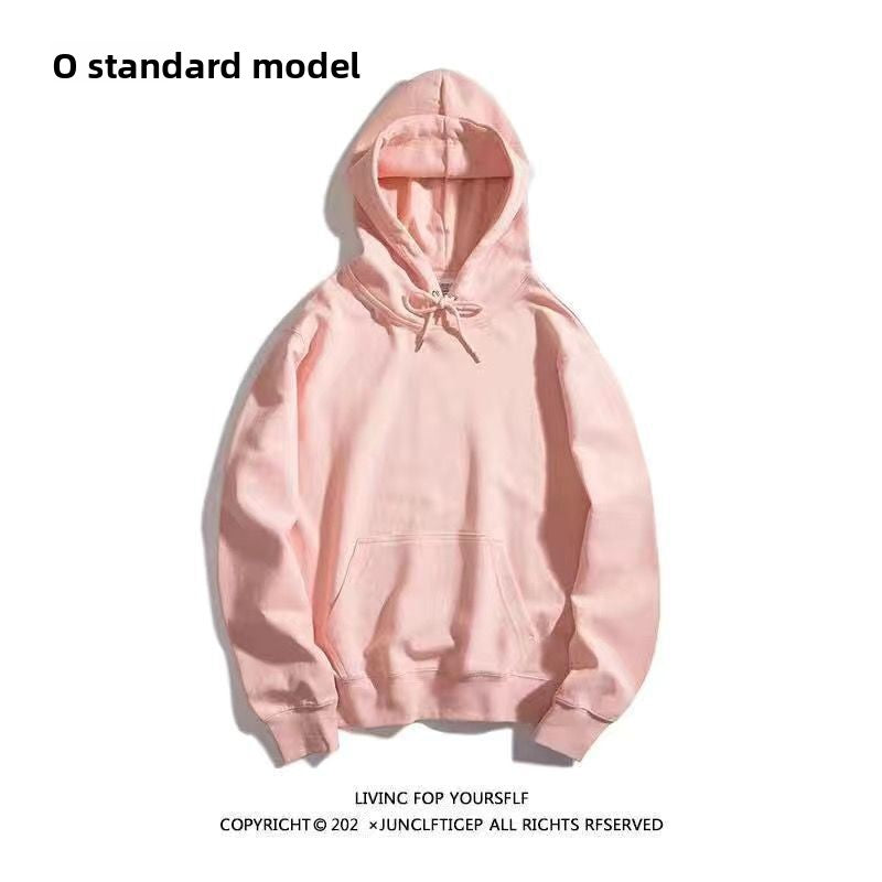 Oversized Fleece Lined Hooded Pullover Sweatshirt