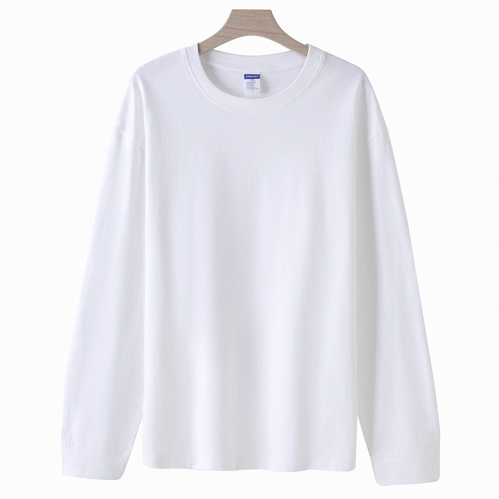 Heavyweight Cotton Oversized Long Sleeve Crewneck T-Shirt