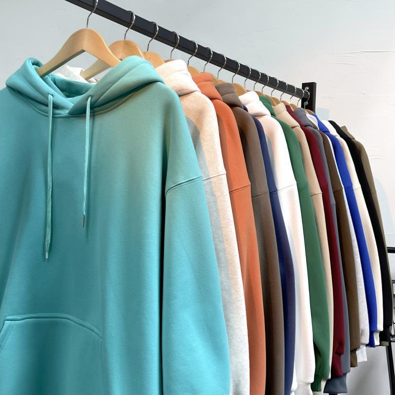 Oversized Fleece Lined Hooded Pullover Sweatshirt